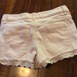 Peach shorts  (size 1)